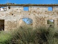 Abandoned and ruined house near Santa Margalida, Mallorca, Spain