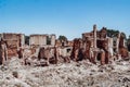 Abandoned and ruined houses of Belchite