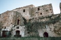 Abandoned Ruins in Craco, Italy Royalty Free Stock Photo