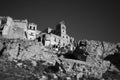 Abandoned Ruins in Craco, Italy Royalty Free Stock Photo