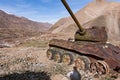 War debris in the Panjshir Valley, Afghanistan