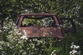 Abandoned Rusty car