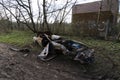 Abandoned Rusty car