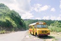 Abandoned School Bus in Maui