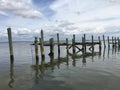 Abandoned Sea Docks Royalty Free Stock Photo