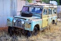 Abandoned Series IIA long-wheelbase Land Rover
