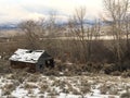 Abandoned shack in Salmon Idaho