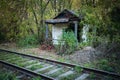 Abandoned shack stationmaster