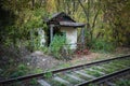 Abandoned shack stationmaster