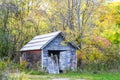 Abandoned Shack in the Woods Royalty Free Stock Photo