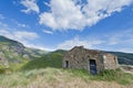 Abandoned shed on hill in Corsica, France Royalty Free Stock Photo