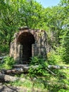 Abandoned shelter in Padley Gorge