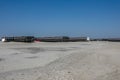 Abandoned Silver Gull Beach Club at Fort Tilden Beach, Breezy Point Royalty Free Stock Photo