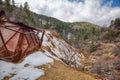 Abandoned Silver Mine in the Prescott Arizona National Forest Royalty Free Stock Photo