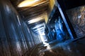 Abandoned Snow Shed Tunnel Royalty Free Stock Photo