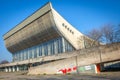 Abandoned Soviet Palace of Concerts and Sports in Vilnius, Lithuania Royalty Free Stock Photo