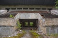 Abandoned Stadium in Ghost City of Pripyat exclusion Zone Royalty Free Stock Photo