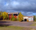 Abandoned Stamp Mill Royalty Free Stock Photo