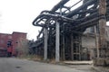 Abandoned steel mill