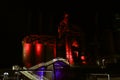 Abandoned steel plant Old Bethlehem Steel Plant night scene