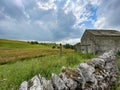 Abandoned stone farmhouse on walk to janets foss