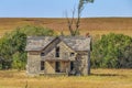 Abandoned stone house in Flint Hills