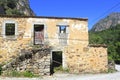 Abandoned stoned house in a village in Asturias