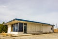 Abandoned Store Front Building In Disrepair Royalty Free Stock Photo