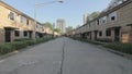 Abandoned street in Cabrini Green, Chicago