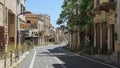Deserted streets in Varosha ghost town in Famagusta, Northern Cyprus
