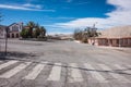 Abandoned streets, Chuquicamata ghost town Royalty Free Stock Photo