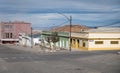 Abandoned streets, Chuquicamata ghost town Royalty Free Stock Photo