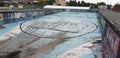 Abandoned swimming pool in Vrhnika rotten