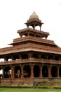 Abandoned temple in Fatehpur Sikri complex, India Royalty Free Stock Photo