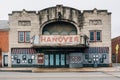 The abandoned theater in Hanover, Pennsylvania