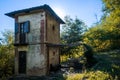 Abandoned toolshed in the vineyards Royalty Free Stock Photo