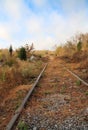 Abandoned Tracks Royalty Free Stock Photo