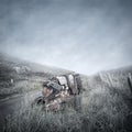 Abandoned Tractor Wreck