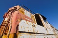 Abandoned Train Exterior Royalty Free Stock Photo