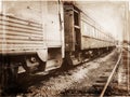 Abandoned Train Royalty Free Stock Photo