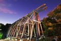 Abandoned Train Trestle Royalty Free Stock Photo