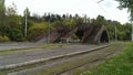 Abandoned tram stantion