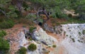 Abandoned underground magnesium mines in Cyprus