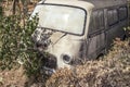 Abandoned van Royalty Free Stock Photo