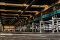 Abandoned vehicle repair station Royalty Free Stock Photo