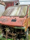 Abandoned Vehicle: Rust and Decay