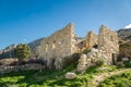 Abandoned village of Occi near Lumio in Corsica Royalty Free Stock Photo