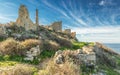 Abandoned village of Occi near Lumio in Corsica Royalty Free Stock Photo