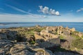 Abandoned village of Occi near Lumio in Corsica Royalty Free Stock Photo