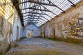 Abandoned warehouse building Royalty Free Stock Photo